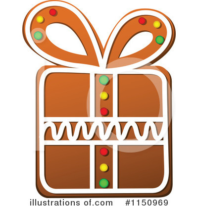 Royalty-Free (RF) Gingerbread Cookie Clipart Illustration by Vector Tradition SM - Stock Sample #1150969