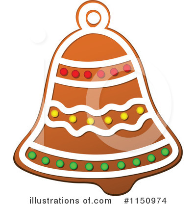Christmas Bell Clipart #1150974 by Vector Tradition SM
