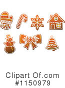 Gingerbread Cookie Clipart #1150979 by Vector Tradition SM