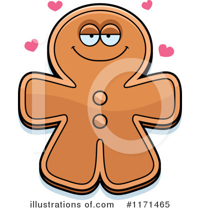 Gingerbread Man Clipart #1171465 by Cory Thoman