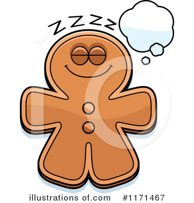Royalty-Free (RF) Gingerbread Man Clipart Illustration by Cory Thoman - Stock Sample #1171467