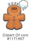 Gingerbread Man Clipart #1171467 by Cory Thoman