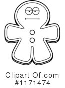 Gingerbread Man Clipart #1171474 by Cory Thoman