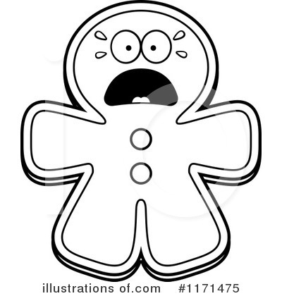 Royalty-Free (RF) Gingerbread Man Clipart Illustration by Cory Thoman - Stock Sample #1171475
