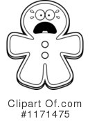 Gingerbread Man Clipart #1171475 by Cory Thoman
