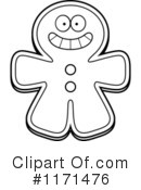 Gingerbread Man Clipart #1171476 by Cory Thoman
