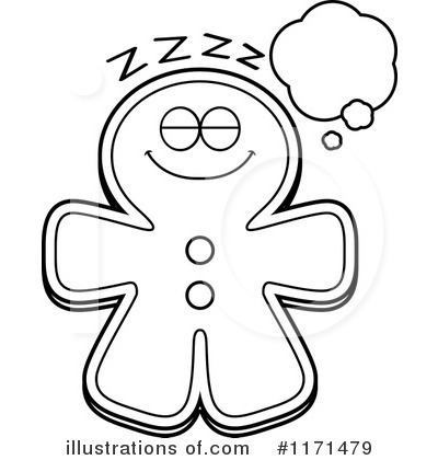 Royalty-Free (RF) Gingerbread Man Clipart Illustration by Cory Thoman - Stock Sample #1171479