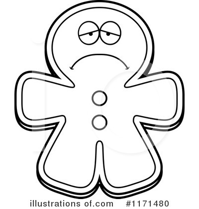 Royalty-Free (RF) Gingerbread Man Clipart Illustration by Cory Thoman - Stock Sample #1171480