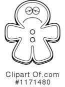 Gingerbread Man Clipart #1171480 by Cory Thoman