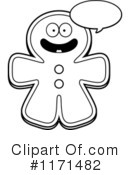 Gingerbread Man Clipart #1171482 by Cory Thoman