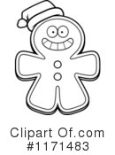 Gingerbread Man Clipart #1171483 by Cory Thoman