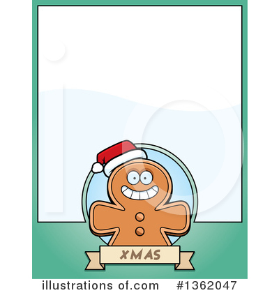 Gingerbread Clipart #1362047 by Cory Thoman
