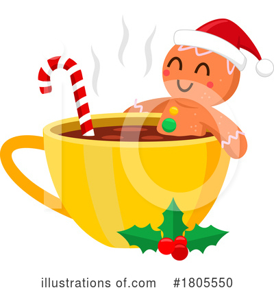 Hot Chocolate Clipart #1805550 by Hit Toon