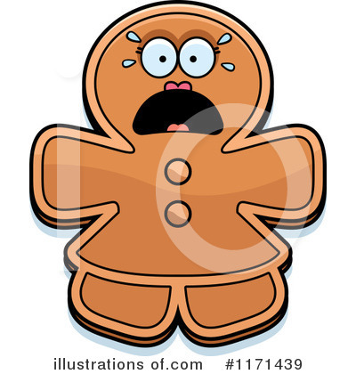 Royalty-Free (RF) Gingerbread Woman Clipart Illustration by Cory Thoman - Stock Sample #1171439