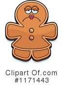 Gingerbread Woman Clipart #1171443 by Cory Thoman