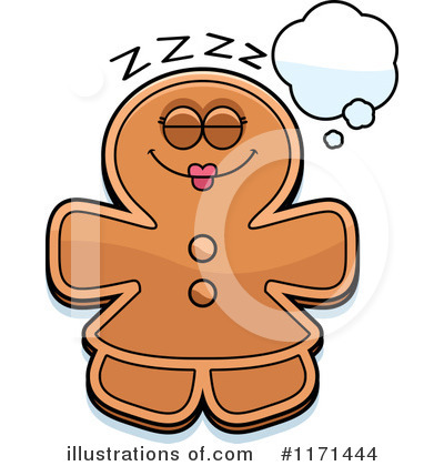 Royalty-Free (RF) Gingerbread Woman Clipart Illustration by Cory Thoman - Stock Sample #1171444