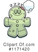 Gingerbread Zombie Clipart #1171420 by Cory Thoman