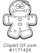 Gingerbread Zombie Clipart #1171426 by Cory Thoman