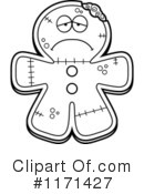 Gingerbread Zombie Clipart #1171427 by Cory Thoman