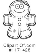 Gingerbread Zombie Clipart #1171428 by Cory Thoman