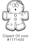 Gingerbread Zombie Clipart #1171430 by Cory Thoman
