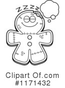 Gingerbread Zombie Clipart #1171432 by Cory Thoman
