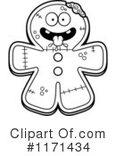Gingerbread Zombie Clipart #1171434 by Cory Thoman
