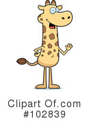 Giraffe Clipart #102839 by Cory Thoman