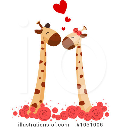 Royalty-Free (RF) Giraffe Clipart Illustration by BNP Design Studio - Stock Sample #1051006