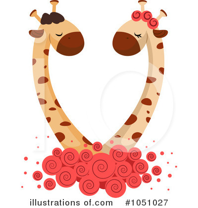 Royalty-Free (RF) Giraffe Clipart Illustration by BNP Design Studio - Stock Sample #1051027