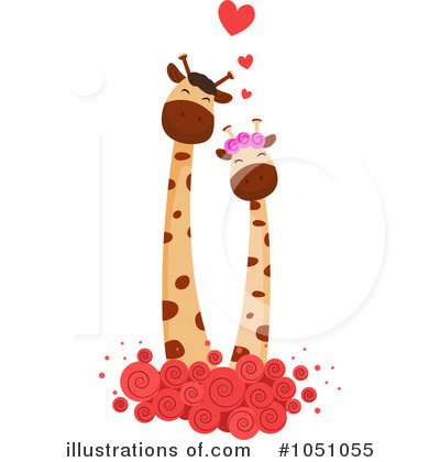 Royalty-Free (RF) Giraffe Clipart Illustration by BNP Design Studio - Stock Sample #1051055