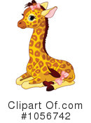 Giraffe Clipart #1056742 by Pushkin