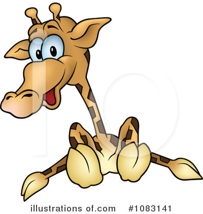 Royalty-Free (RF) Giraffe Clipart Illustration by dero - Stock Sample #1083141