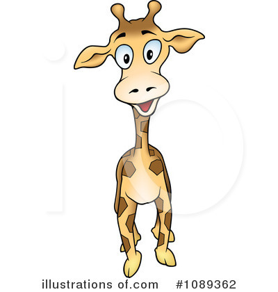 Royalty-Free (RF) Giraffe Clipart Illustration by dero - Stock Sample #1089362