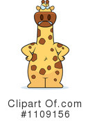 Giraffe Clipart #1109156 by Cory Thoman