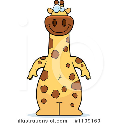 Giraffe Clipart #1109160 by Cory Thoman