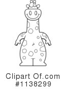 Giraffe Clipart #1138299 by Cory Thoman