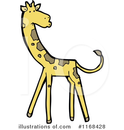 Royalty-Free (RF) Giraffe Clipart Illustration by lineartestpilot - Stock Sample #1168428