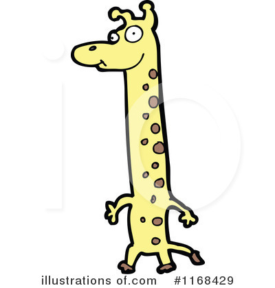 Royalty-Free (RF) Giraffe Clipart Illustration by lineartestpilot - Stock Sample #1168429