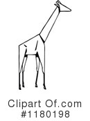 Giraffe Clipart #1180198 by Prawny Vintage