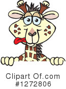 Giraffe Clipart #1272806 by Dennis Holmes Designs
