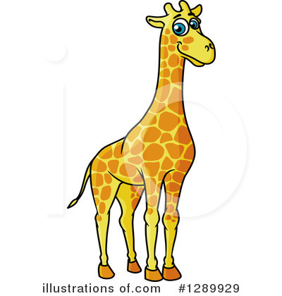 Giraffe Clipart #1289929 by Vector Tradition SM