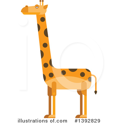 Royalty-Free (RF) Giraffe Clipart Illustration by Vector Tradition SM - Stock Sample #1392829
