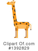 Giraffe Clipart #1392829 by Vector Tradition SM