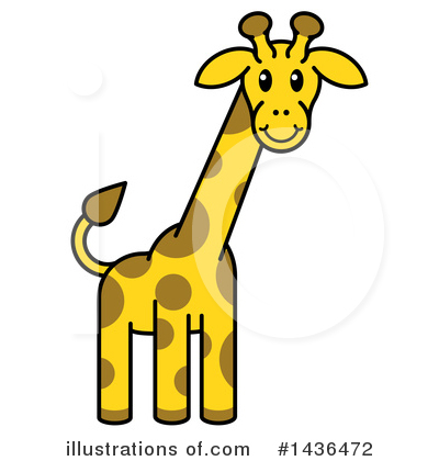 Royalty-Free (RF) Giraffe Clipart Illustration by AtStockIllustration - Stock Sample #1436472