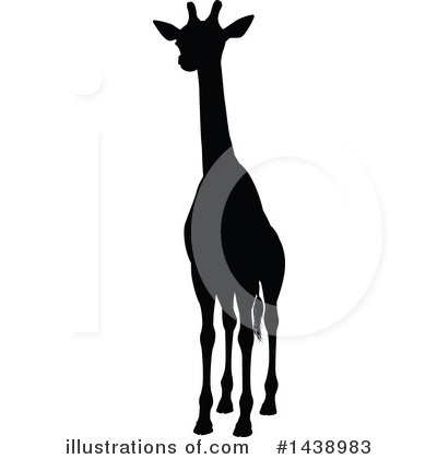 Giraffe Clipart #1438983 by AtStockIllustration