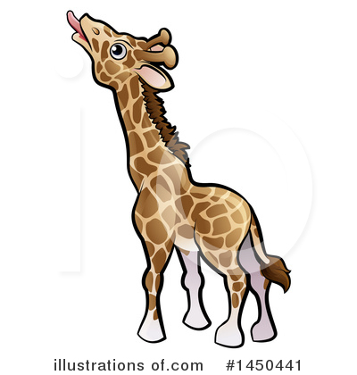 Giraffe Clipart #1450441 by AtStockIllustration