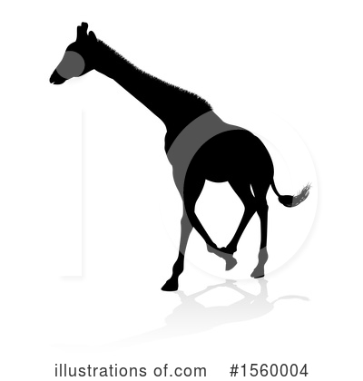 Royalty-Free (RF) Giraffe Clipart Illustration by AtStockIllustration - Stock Sample #1560004