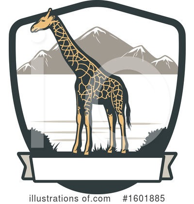 Giraffe Clipart #1601885 by Vector Tradition SM