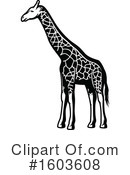 Giraffe Clipart #1603608 by Vector Tradition SM